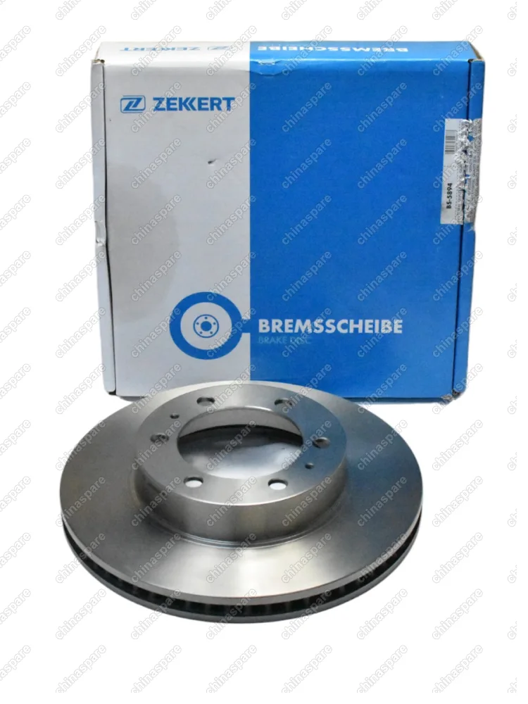 Диск тормозной передний JAC T6