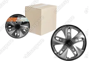 Колпаки колесные 16 дюймов Супер Астра +, серебристо-черный, карбон