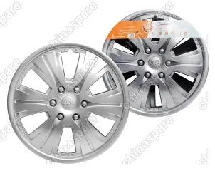 Колпаки колесные 16 дюймов Бест, серебристый