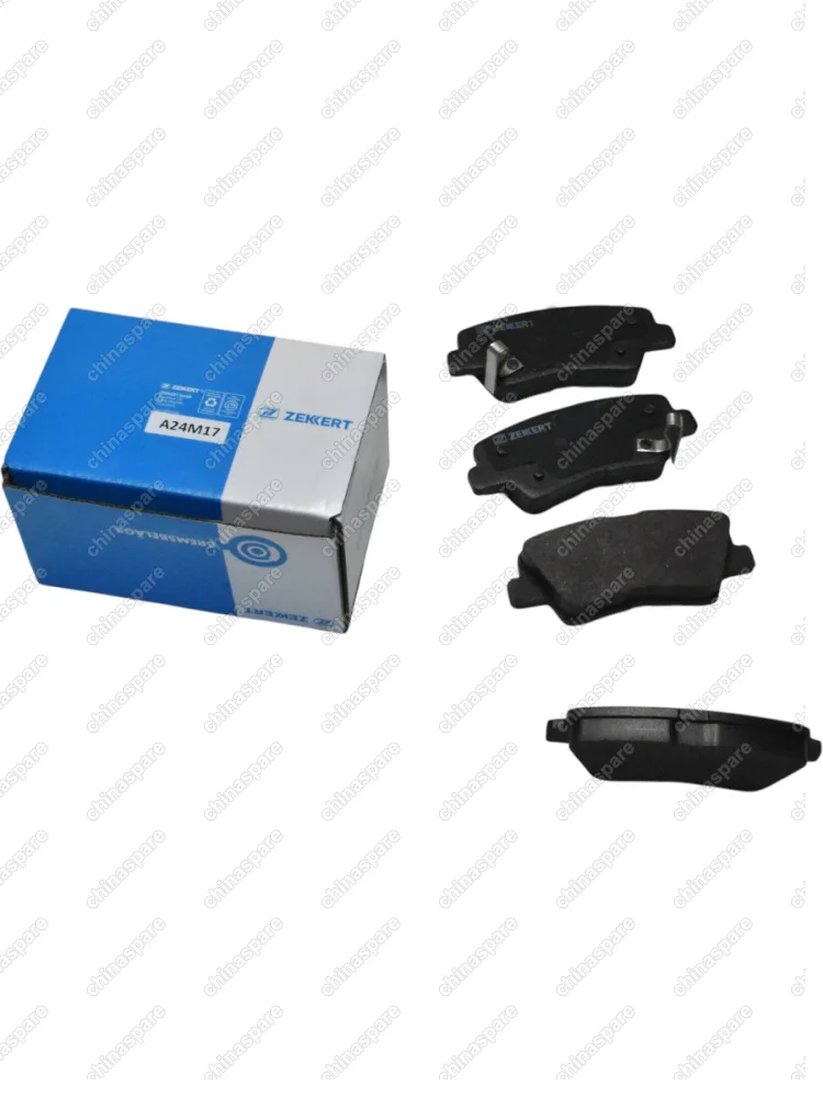 Задние тормозные колодки Саньенг Актион 2/ Нью Корандо Тиволи ХЛВ (SsangYong Actyon II/ New Korando Tivoli XLV) комплект 4 шт ZEKKERT