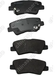 Задние тормозные колодки Саньенг Актион 2/ Нью Корандо Тиволи ХЛВ (SsangYong Actyon II/ New Korando Tivoli XLV) комплект 4 шт ZEKKERT