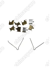 Комплект установочный передних тормозных колодок Geely Atlas