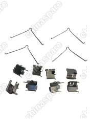 Комплект монтажный тормозных колодок FR TOYOTA AVENSIS T220/COROLLA 10_/11_/PRIUS 1_