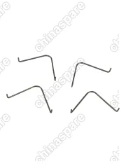 Комплект монтажный тормозных колодок RR HYUNDAI SOLARIS/RIO 17-