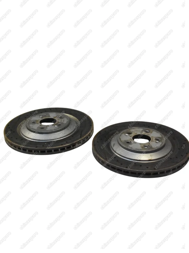 Диск тормозной Jetour X90 Plus/ X70 Plus/Dashing передний перфорация , насечки (уценка)