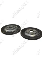 Диск тормозной Jetour X90 Plus/ X70 Plus/Dashing передний перфорация , насечки (уценка)