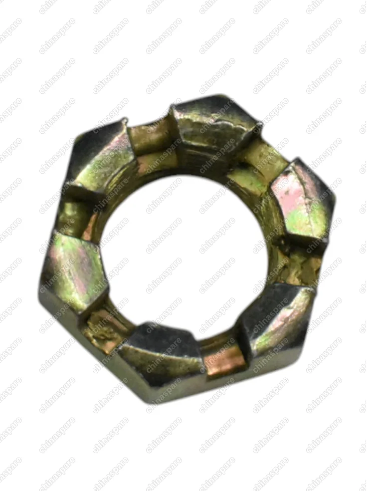 Гайка корончатая рулевого наконечника HOWO