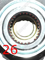 Привод в сборе Mazda3/Axela BK RH GG25-25-500D GG25-25-500D