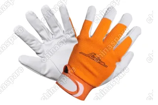 Перчатки козья кожа, комбинированные