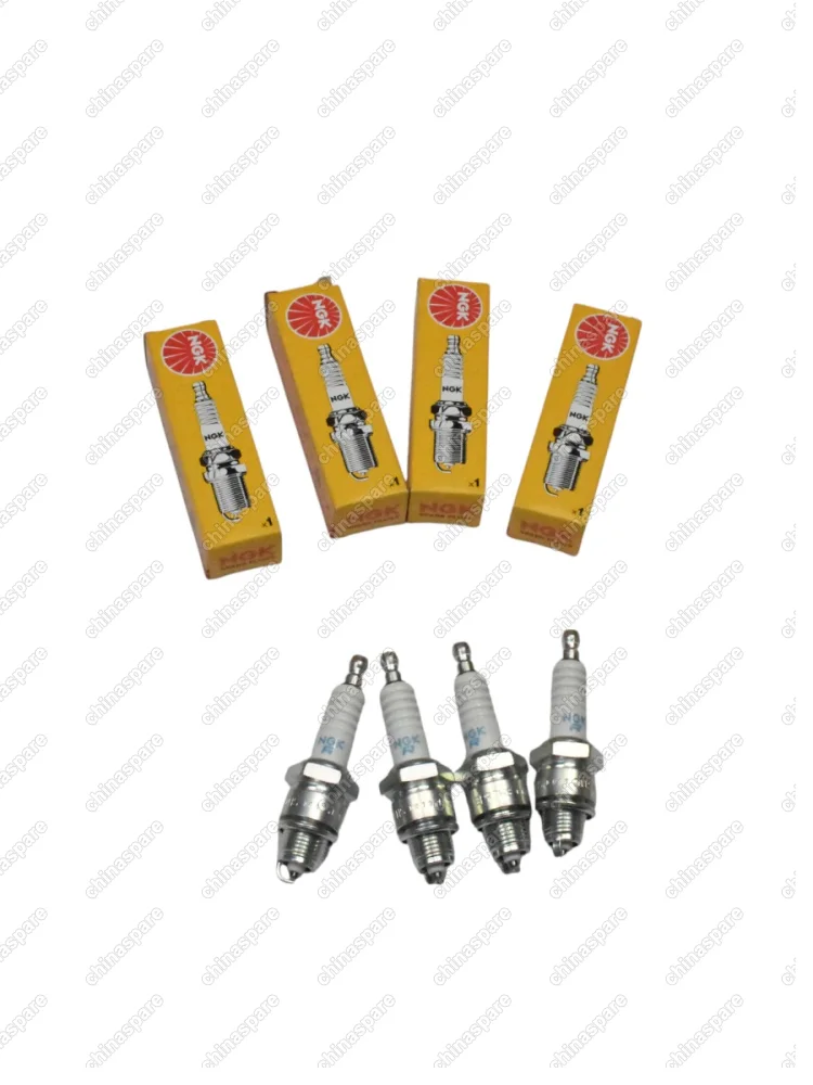 Свеча зажигания Motorcycles, Scooters, Quad, ATV, Snowmobiles, Marine, Gardening Lawn 2T BPR7HS10 4шт
