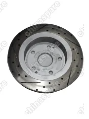 Диск тормозной COOLRAY ЗАДНИЙ (комплект) перфорация , насечки (уценка)