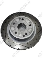 Диск тормозной COOLRAY ЗАДНИЙ (комплект) перфорация , насечки (уценка)