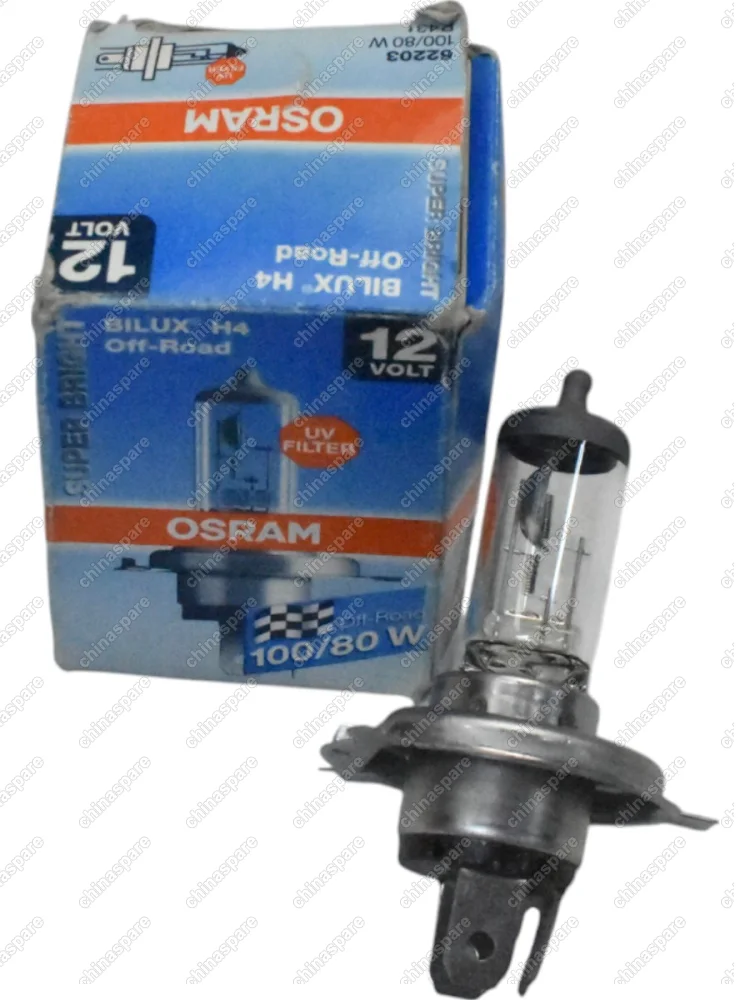 ЛАМПА H4 12V 100/80W P43T SUPER BRIGHT OSRAM