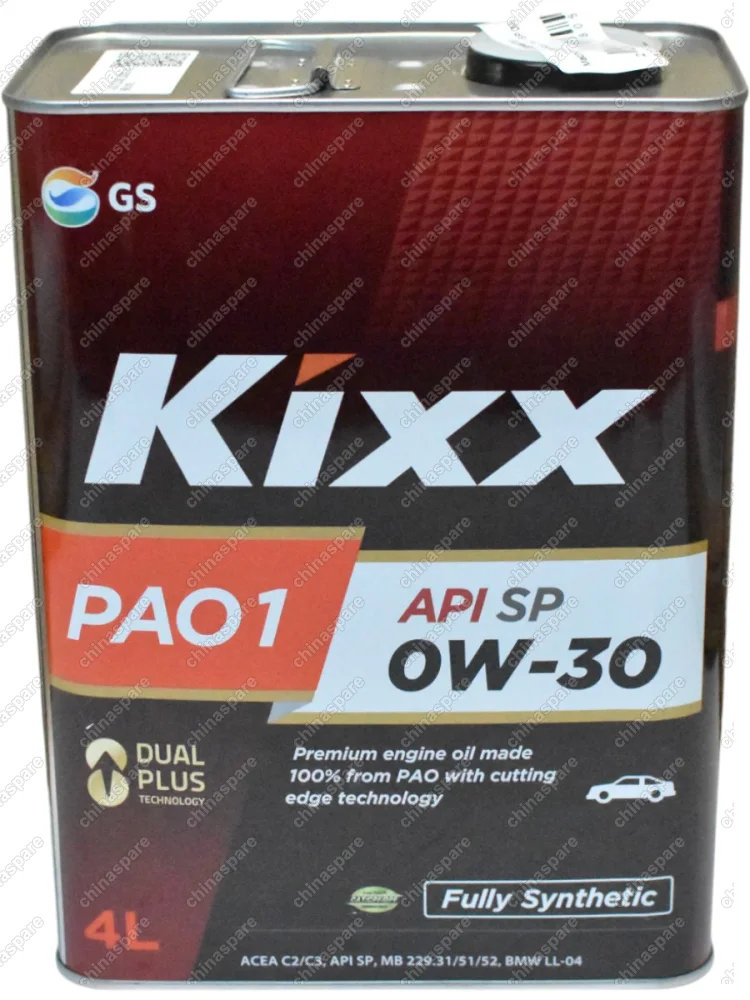 Масло моторное Kixx PAO1 SP 0W-30 /4л