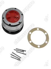 Хаб механический Колесные хабы (2шт) усиленные(красная крышка)KIA Sportage, Grand Sportage, Retona, Frontier, Besta, Bongo / MAZDA / ZX Tianye Admiral