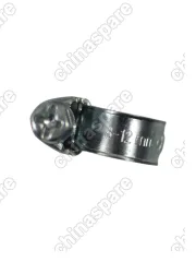 BE5008 Хомут 8-12 червячный шириной 9 мм ZEKKERT (оцинкованный)