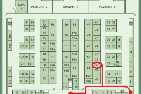 Схема проезда Северный пр-кт 7