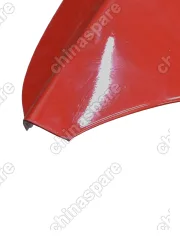 Капот Geely Coolray (крашеный, красный, уценка)