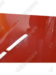 Капот Geely Coolray (крашеный, красный, уценка)