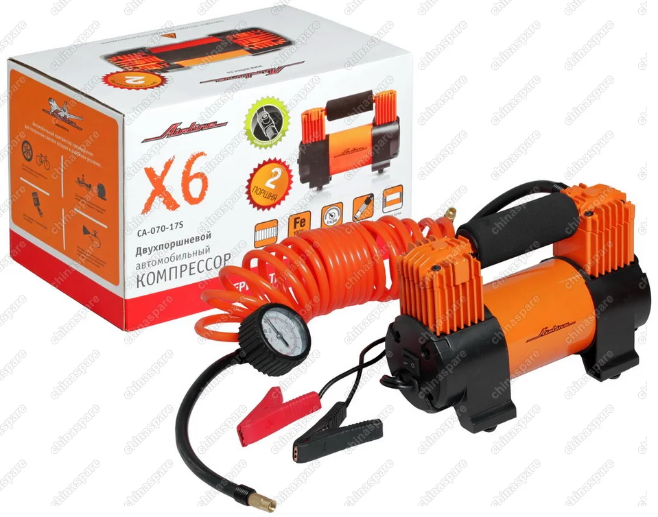 Компрессор X6 двухпоршневой