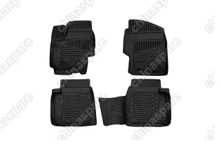 Коврики 3D в салон (Комплект) Lifan X70 2018- (Полиуретан)