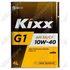 Масло моторное Kixx G SL 10W-40 (Gold) /4л мет.  п/синт.