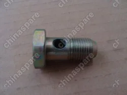 Болт крепления шланга гидроусилителя (от насоса до рейки) к насосу f3,f3r BYD