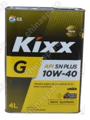 Масло моторное синтетическое Kixx G SN Plus 10W-40 4л