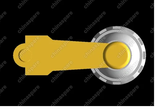 A111703240 Тяга переключения скоростей металлическая Chery Amulet