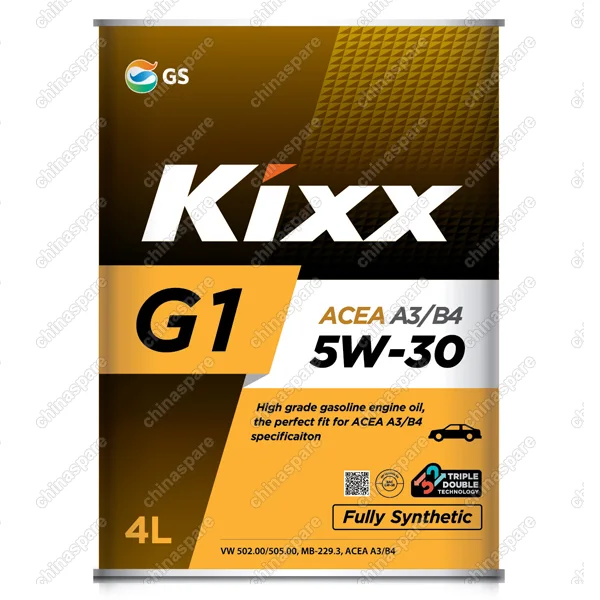 Масло моторное Kixx G1 A3/B4 5W-30 /4л  синт.