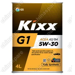 Масло моторное Kixx G1 A3/B4 5W-30 /4л  синт.