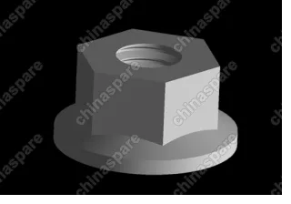 4801010022 Nut - lock (hexagon) Chery Amulet