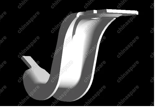 Кронштейн крепления глушителя Chery Amulet