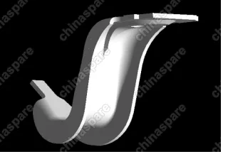 Кронштейн крепления глушителя Chery Amulet