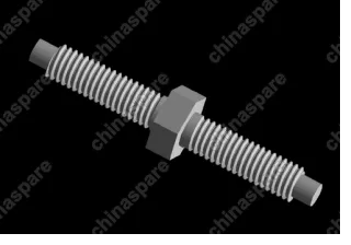 4801003074 Шпилька (болт двухсторонний) Chery Amulet