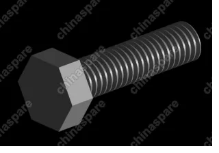 4801003072 Bolt - hexagon long round end Chery Amulet