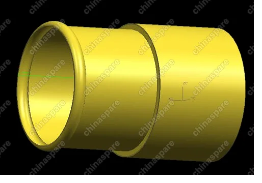 4801014012BA Pipe - connecting (tube) Chery Amulet