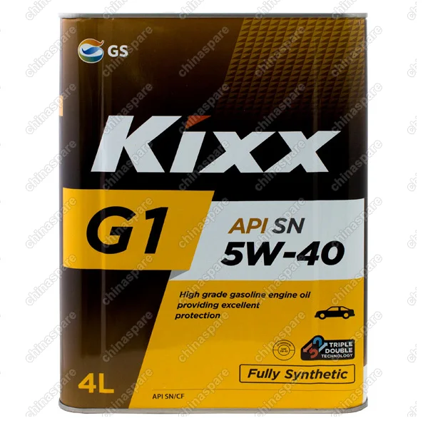 Масло моторное Kixx G1 SN 5W-40 /4л мет.  синт.
