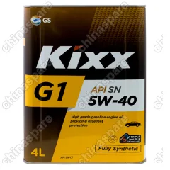 Масло моторное Kixx G1 SN 5W-40 /4л мет.  синт.