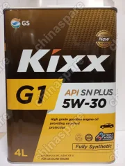 Масло моторное синтетическое 4Л Kixx G1 SN Plus 5W-30