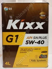Масло моторное синтетическое 4Л Kixx G1 SN Plus 5W-40