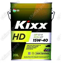 Масло моторное Kixx HD CI-4/E7 15W-40 /20л  п/синт.