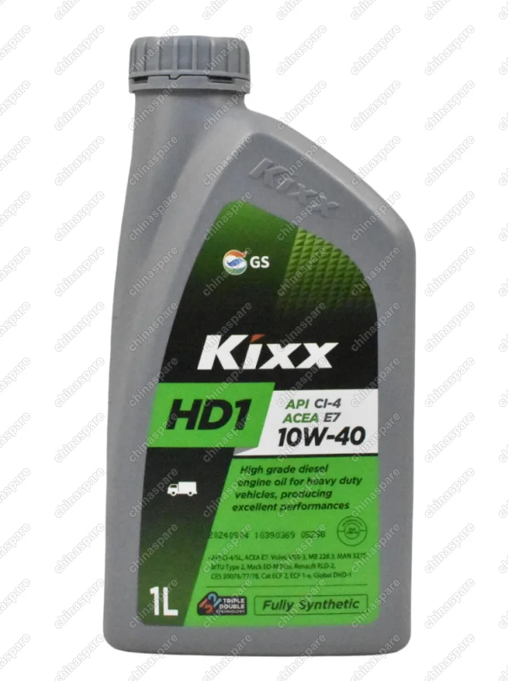 Масло моторное Kixx HD1 CI-4 10W-40 (D1) /1л  синт.
