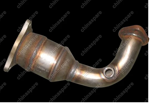 A111205220BA Катализатор (с отверстием под датчик) Chery Amulet