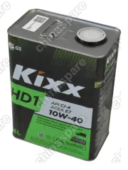 Масло моторное Kixx HD1 CI-4 10W-40 (D1) /4л мет.  синт.