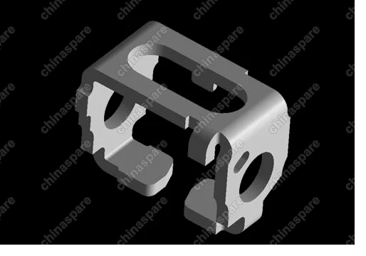 015301239aa Пластина стопорная штока кпп металл Chery Amulet