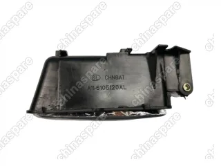 Ручка двери внутренняя левая черная Chery Amulet