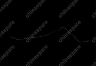 Трубка тормозная задн. лев. Chery Amulet