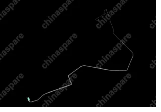 Трубка тормозная зад прав Chery Amulet