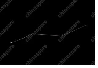 Трубка тормозная задн. прав Chery Amulet